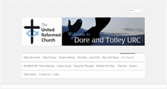 Desktop Screenshot of doreandtotleyurc.org.uk